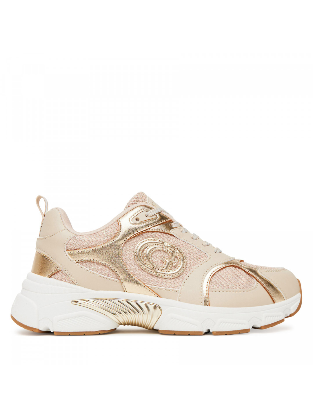 Sneakersy Guess FLTIBI ELE12 Béžová